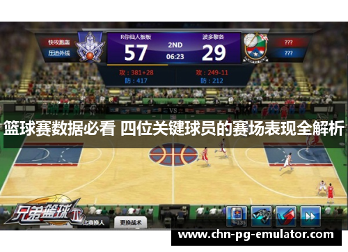 篮球赛数据必看 四位关键球员的赛场表现全解析