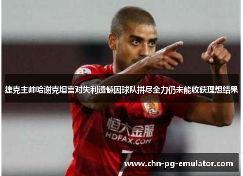 捷克主帅哈谢克坦言对失利遗憾因球队拼尽全力仍未能收获理想结果 捷克主帅哈谢克坦言对失利遗憾因球队拼尽全力仍未能收获理想结果