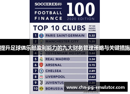提升足球俱乐部盈利能力的九大财务管理策略与关键措施 提升足球俱乐部盈利能力的九大财务管理策略与关键措施