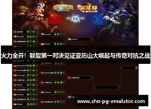 火力全开!联盟第一对决见证亚历山大崛起与传奇对抗之战 火力全开!联盟第一对决见证亚历山大崛起与传奇对抗之战